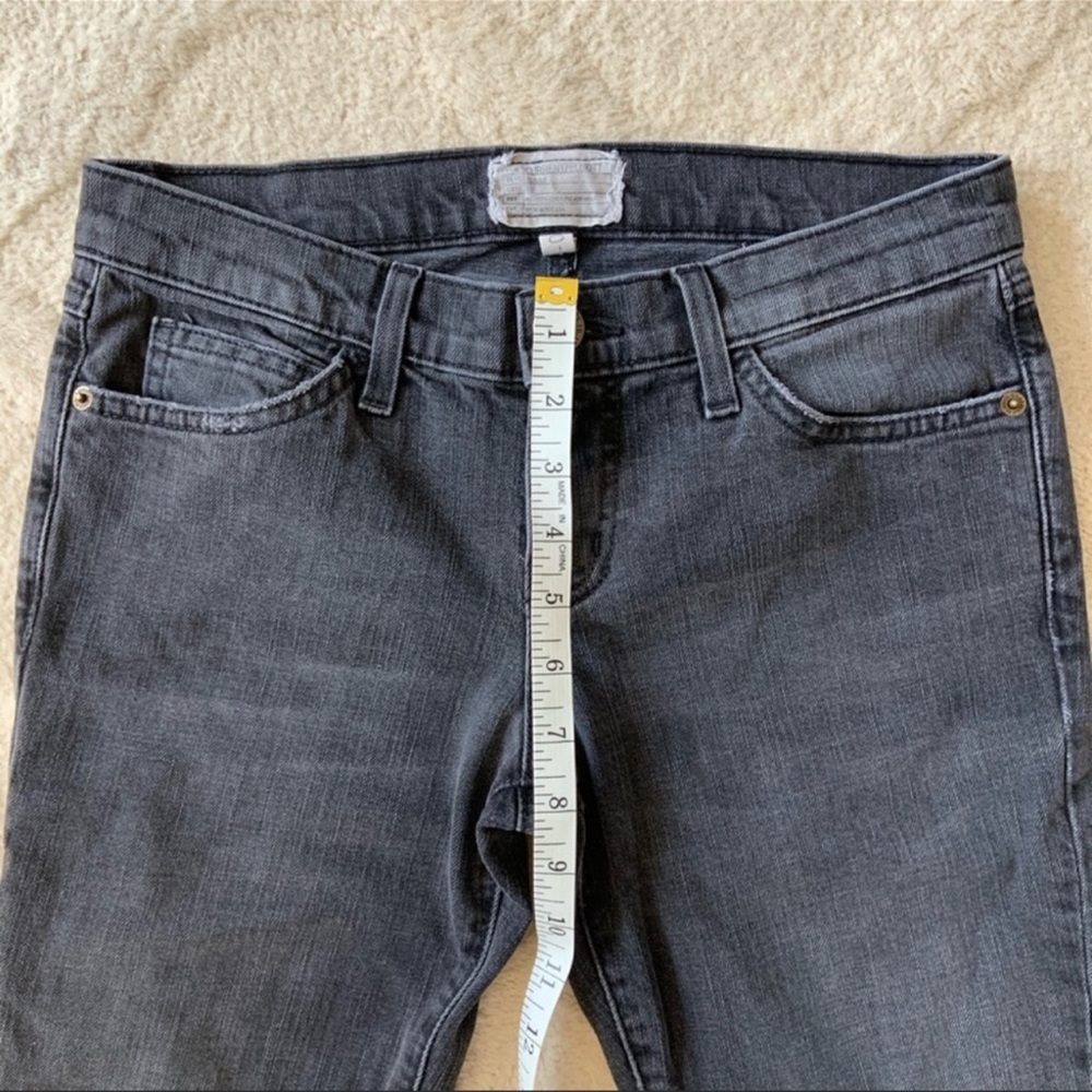 Current/Elliott Spade Ankle in Black Night Faded Black Jeans - Picture 4 of 15